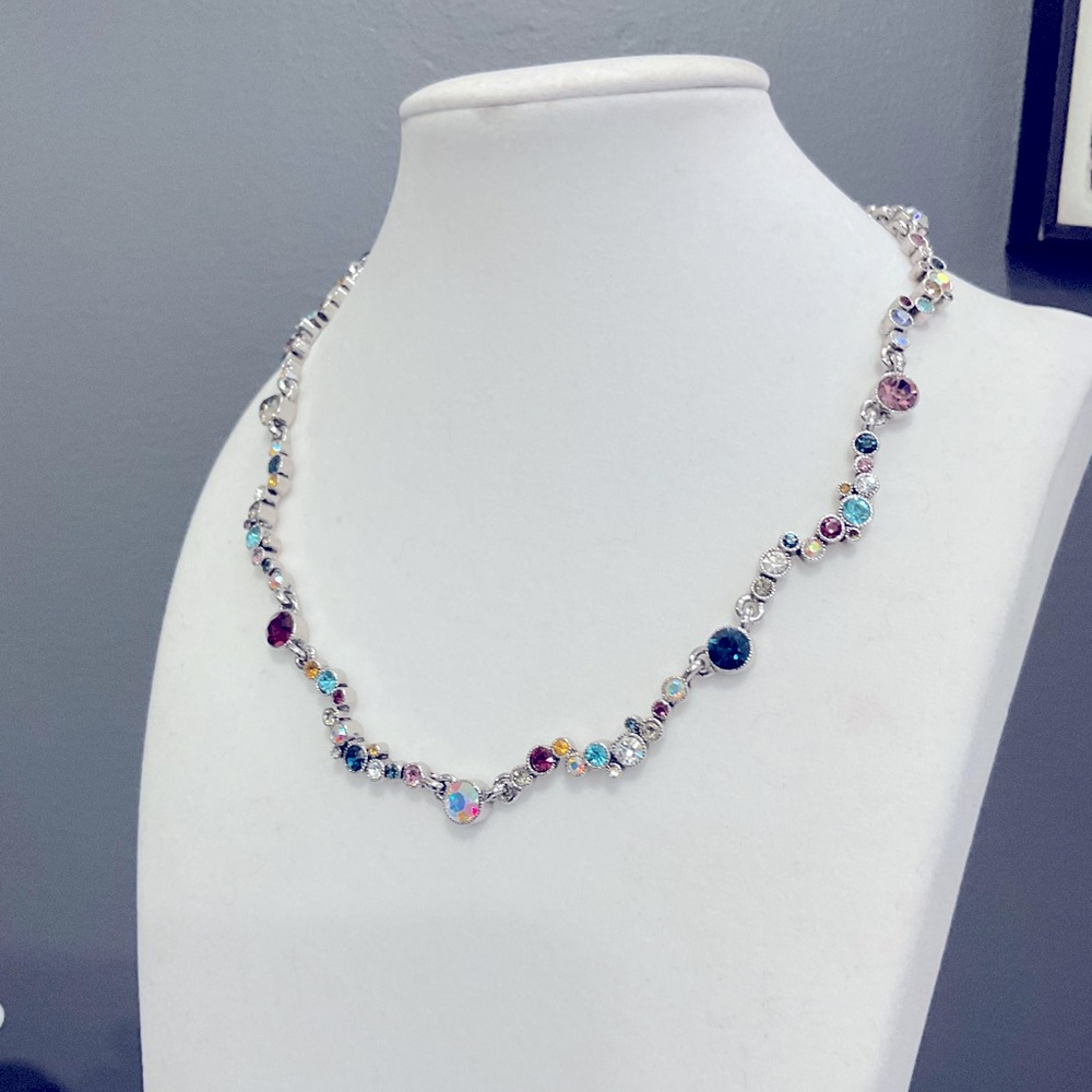 Vintage Ellen Kiam Crystal Necklace